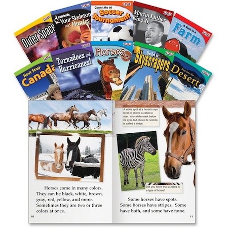 Shell Education Teacher Created Materials Informational Text Set 2, Grade 2, 10PK SHL16103